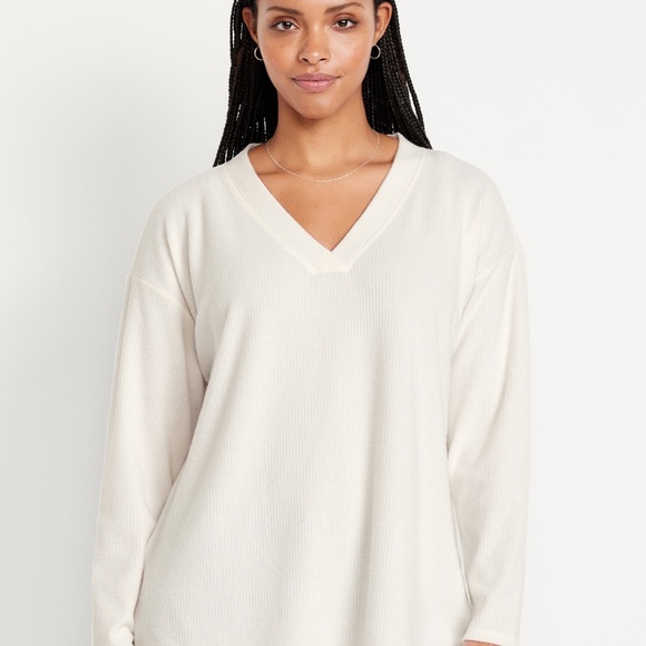 NWT OLD NAVY Plush Tunic Top Color SEA SALT Size Large - Picture 5 of 9